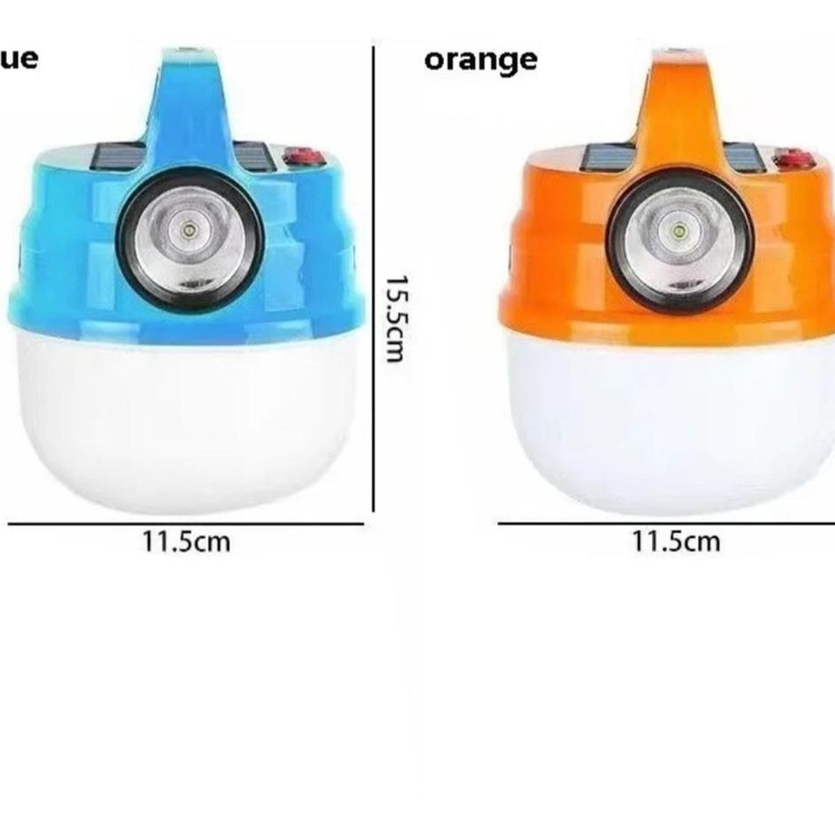 GENERICO - Lámpara Solar Recargable Led con Indicador de Carga