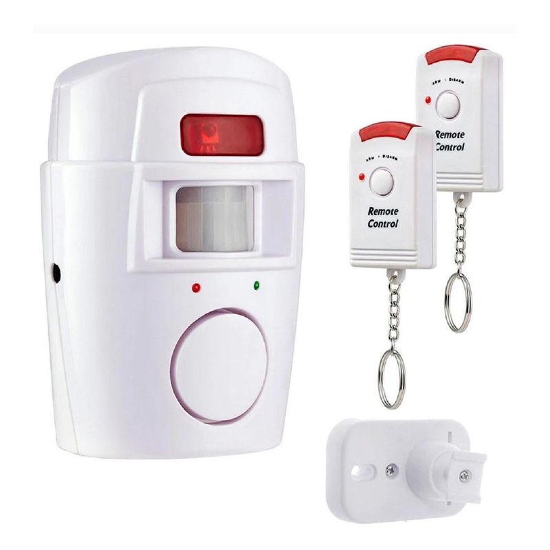 GENERICO - Kit de Alarma Inalámbrica con Sensor de Movimiento PIR