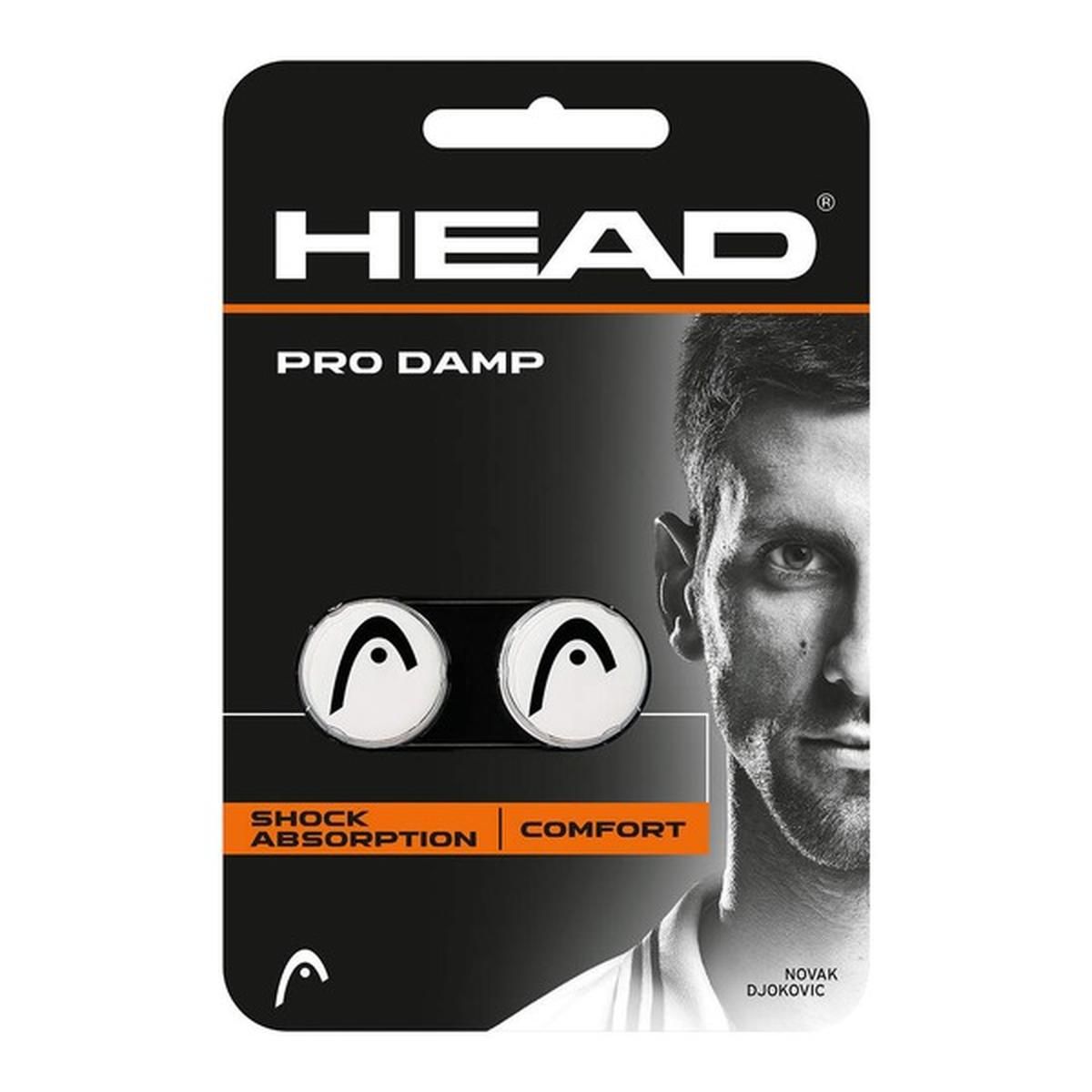 HEAD - Antivibrador Tenis Head Pro Damp Blanco