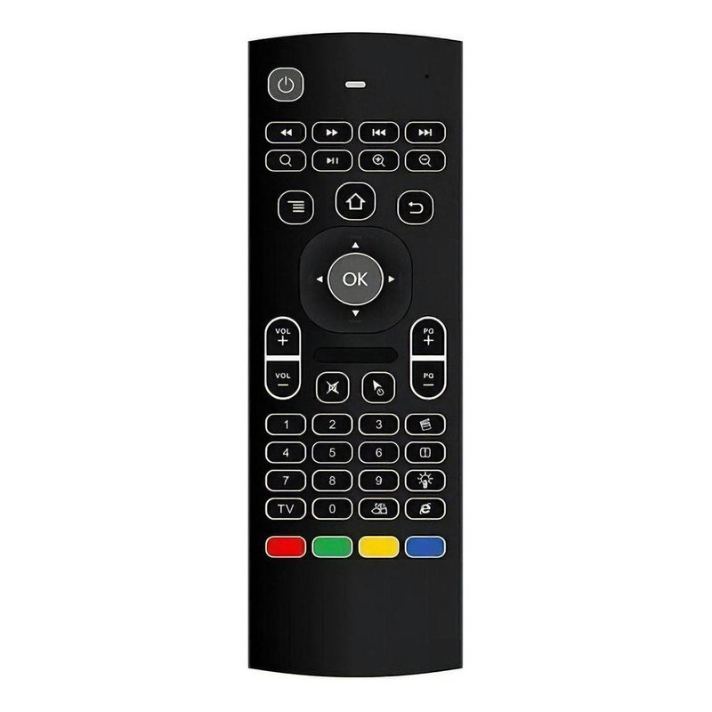 GENERICO - Air Mouse Fly Mini Teclado Inalámbrico para Smart TV y PC