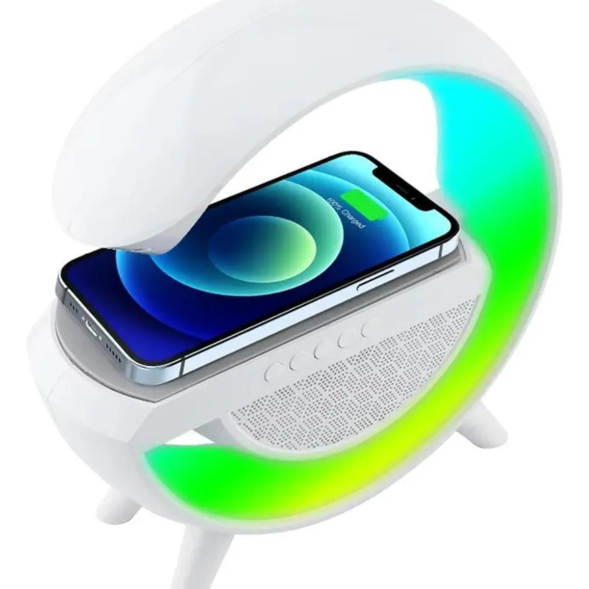 GENERICO - Lámpara de Mesa Multifuncional con Altavoz Bluetooth