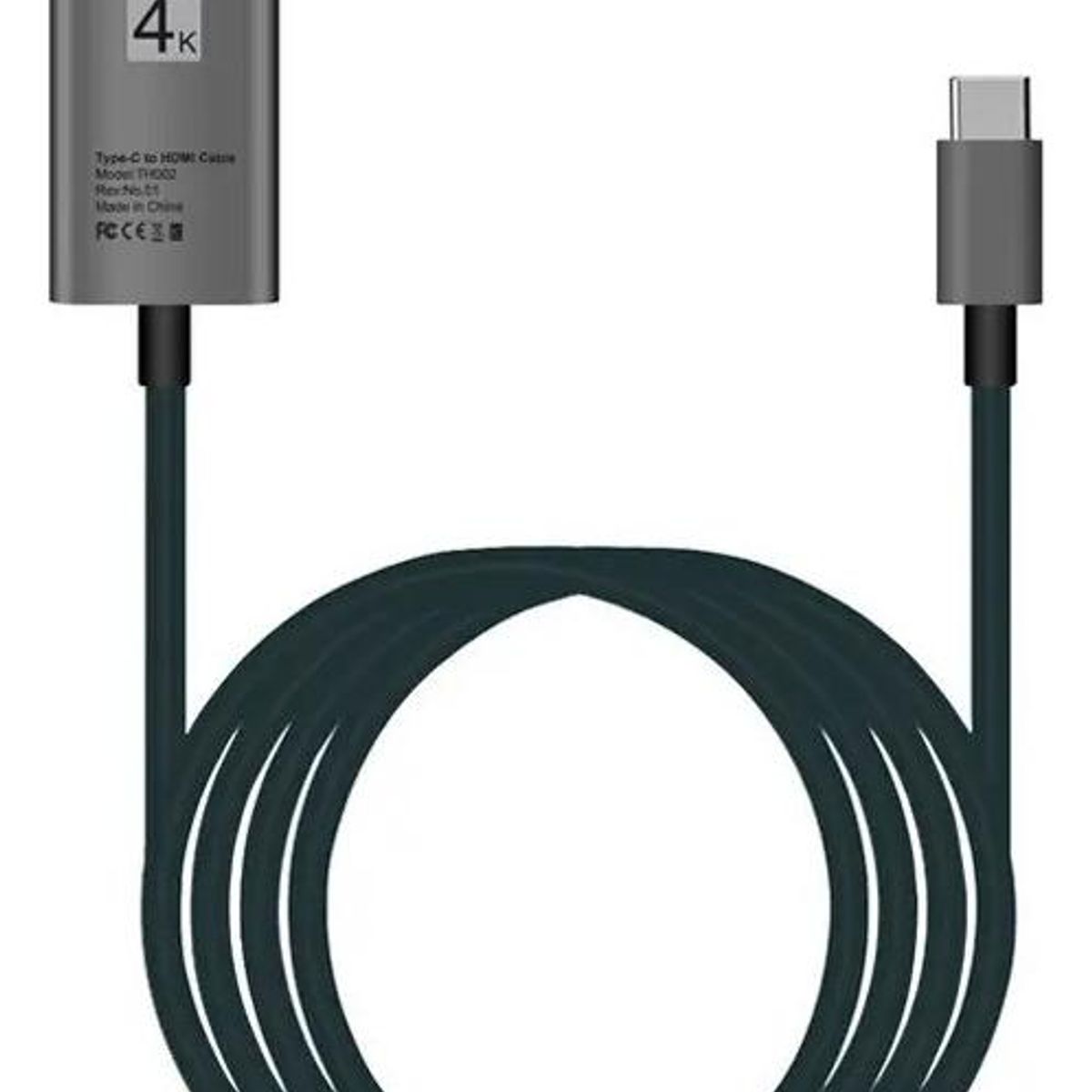 GENERICO - Adaptador USB-C a HDMI 4K 60Hz - 2 Metros