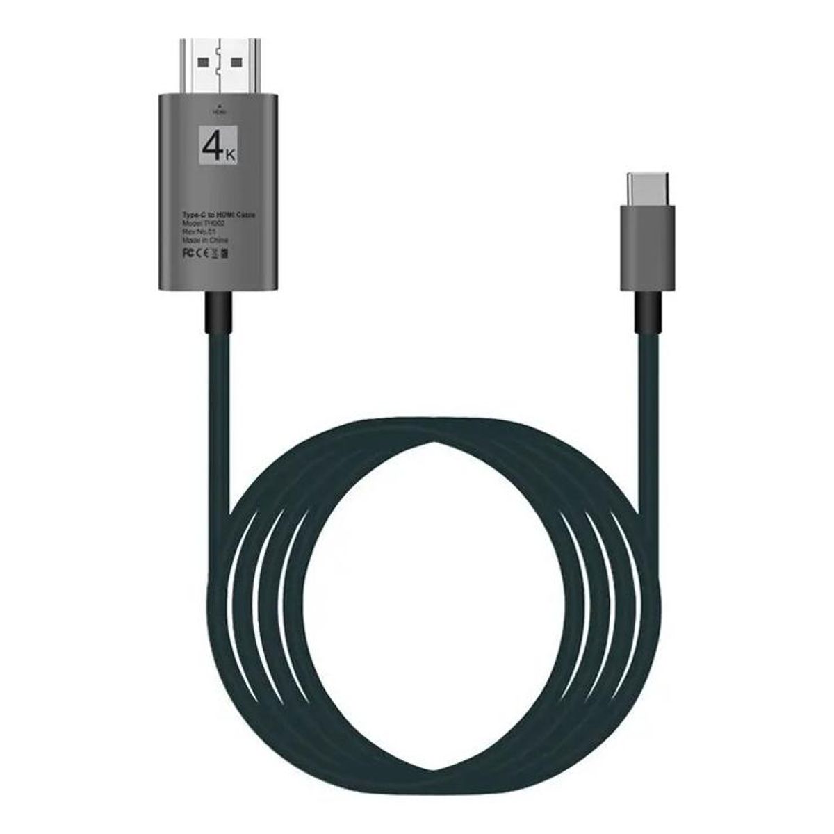GENERICO - Adaptador USB-C a HDMI 4K 60Hz - 2 Metros