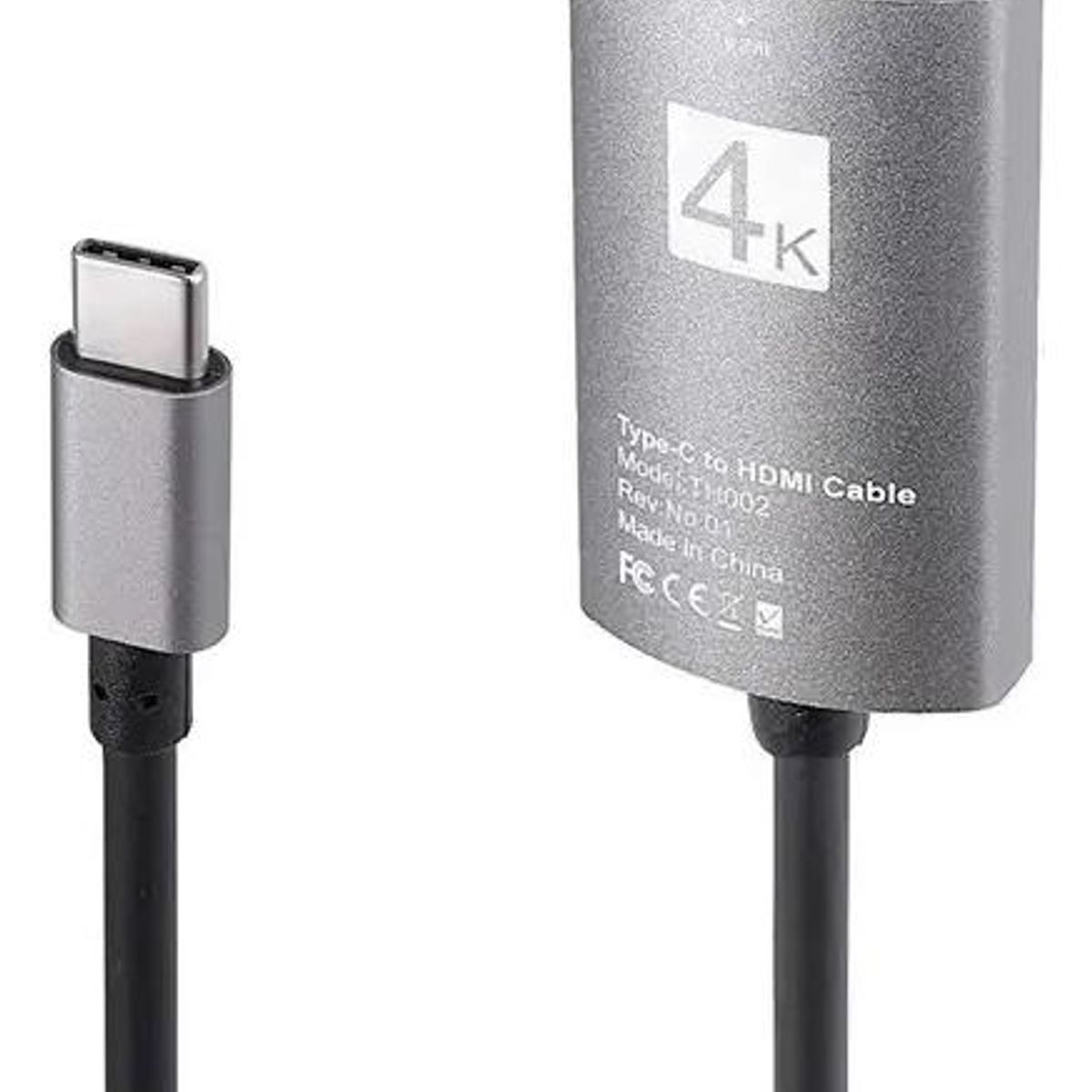GENERICO - Adaptador USB-C a HDMI 4K 60Hz - 2 Metros