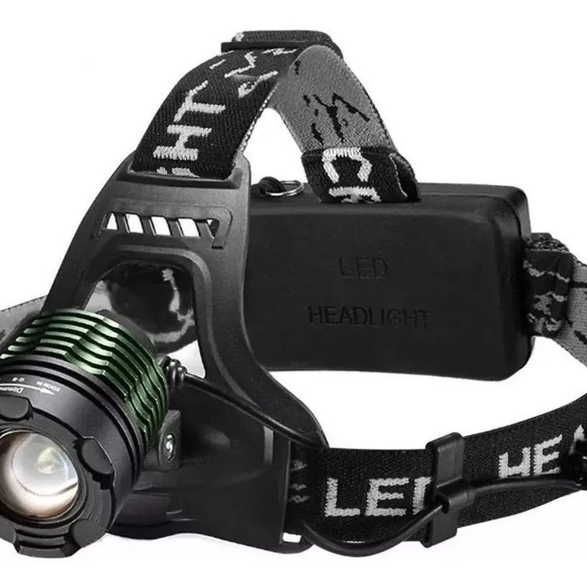 GENERICO - Linterna de Cabeza LED Recargable para Camping y Caza
