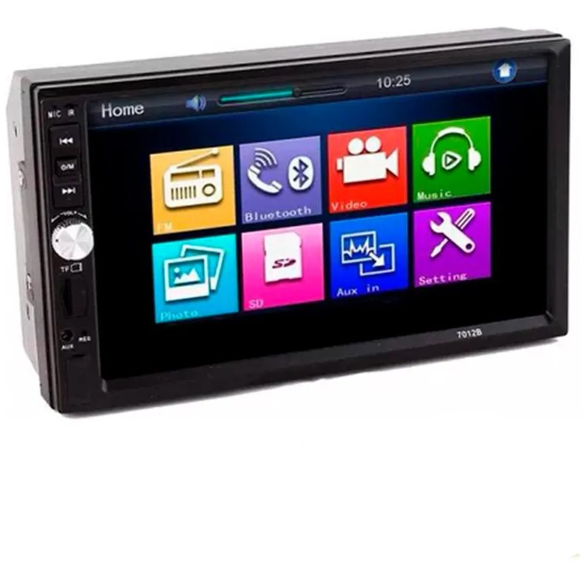 GENERICO - Radio 2 DIN con Pantalla de 7 Pulgadas y Bluetooth