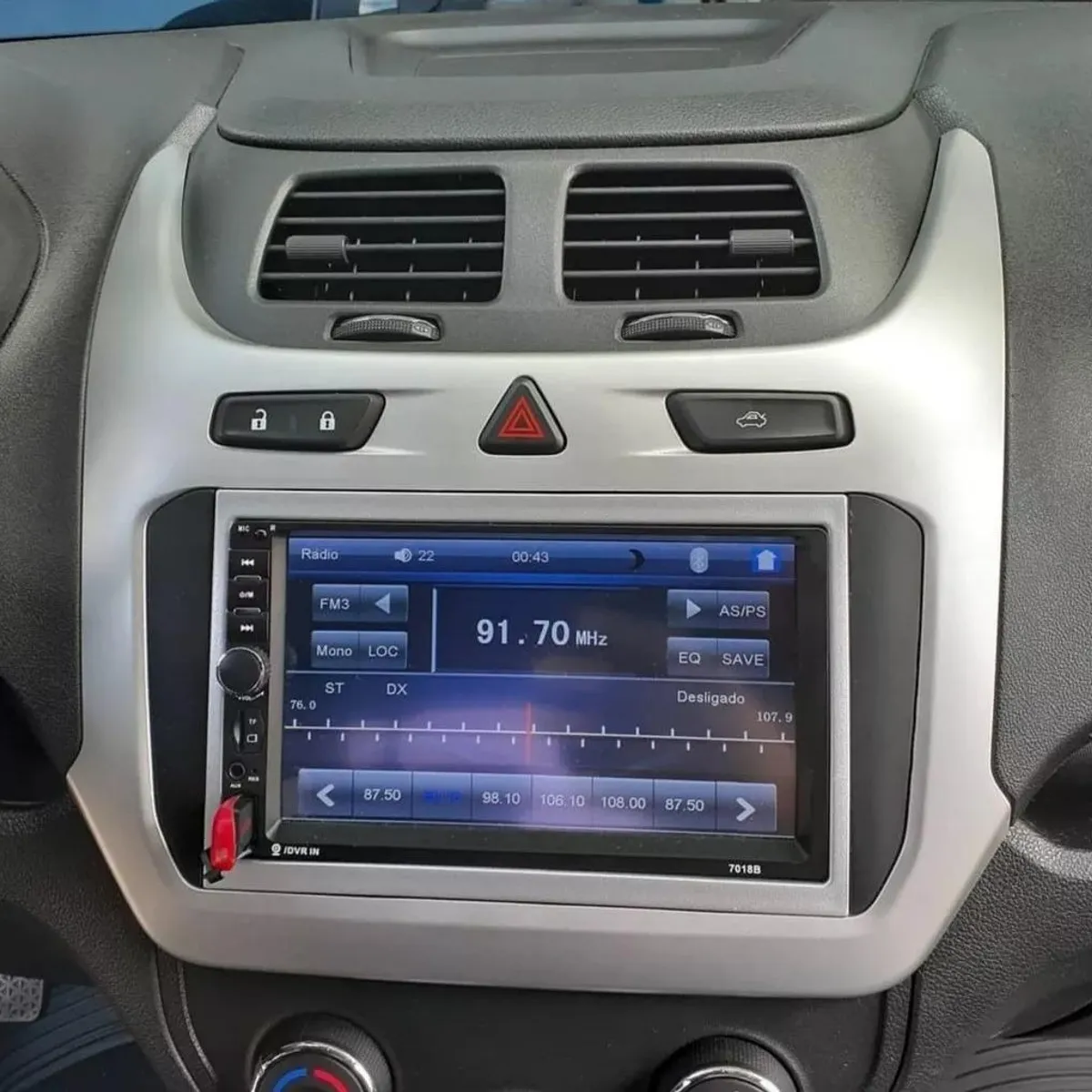 GENERICO - Radio 2 DIN con Pantalla de 7 Pulgadas y Bluetooth
