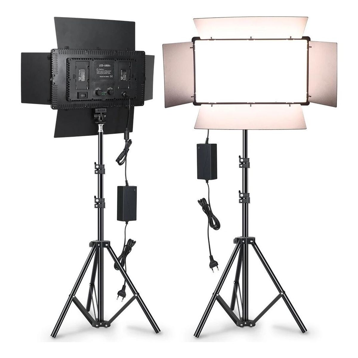GENERICO - Kit Luz Relleno Profesional LED con Trípode Ajustable