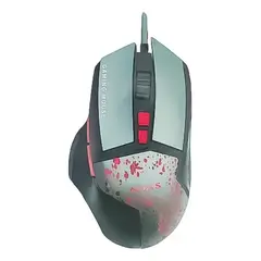 GENERICO - Mouse Gamer Aoas K80 Ergonómico con Luz LED 3200 DPI