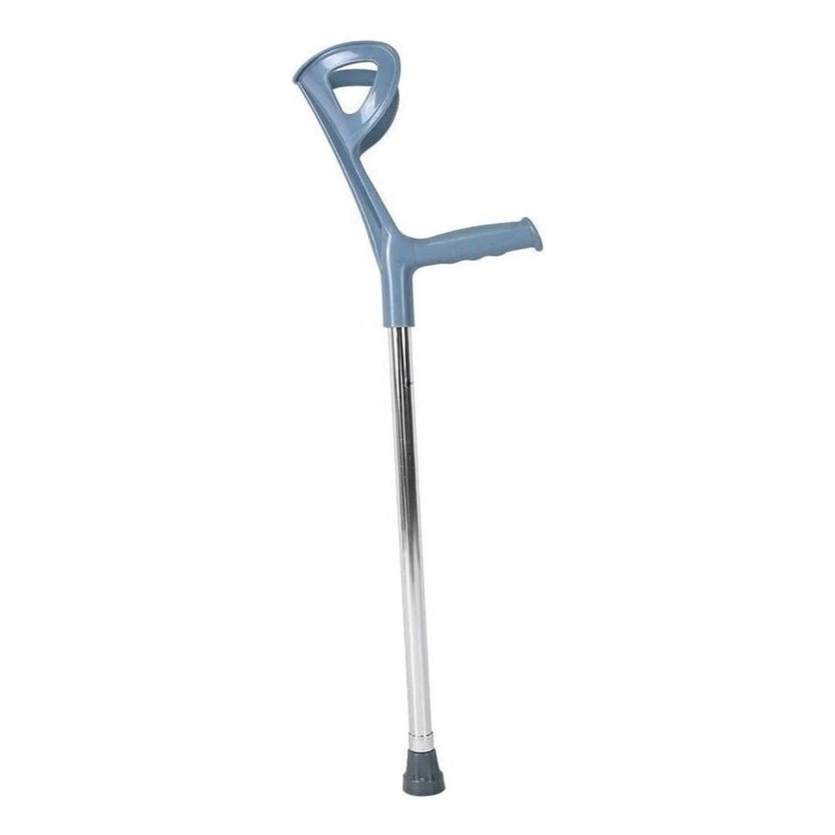 GENERICO - Muleta Canadiense Ortopédica en Color Gris - Ajustable y Resistente.-