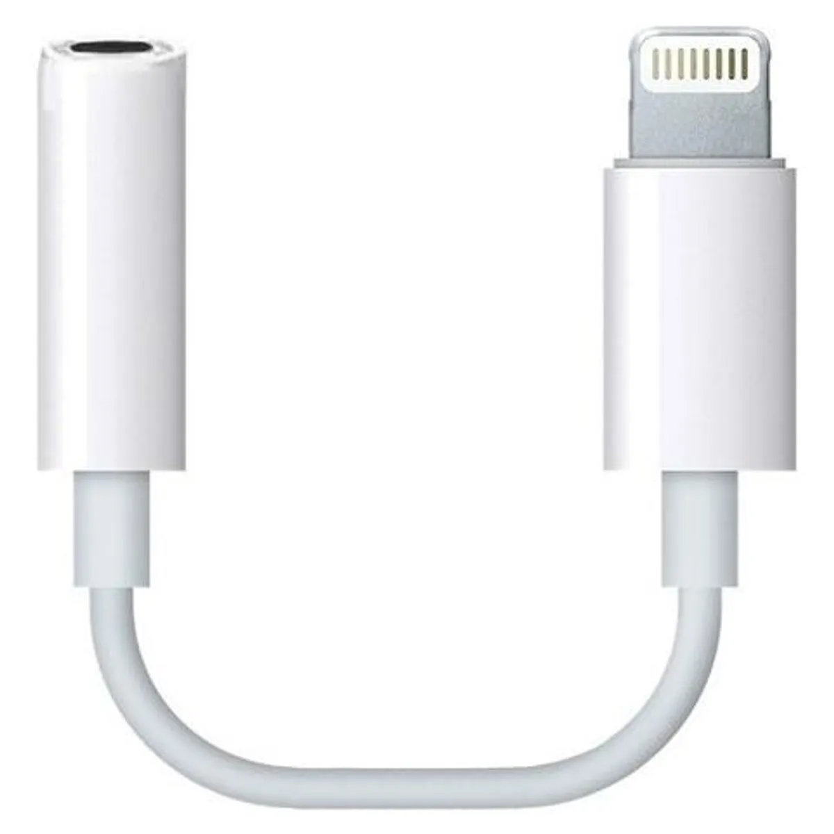 GENERICO - Adaptador de Entrada Lightning a AUX 35mm para iPhone