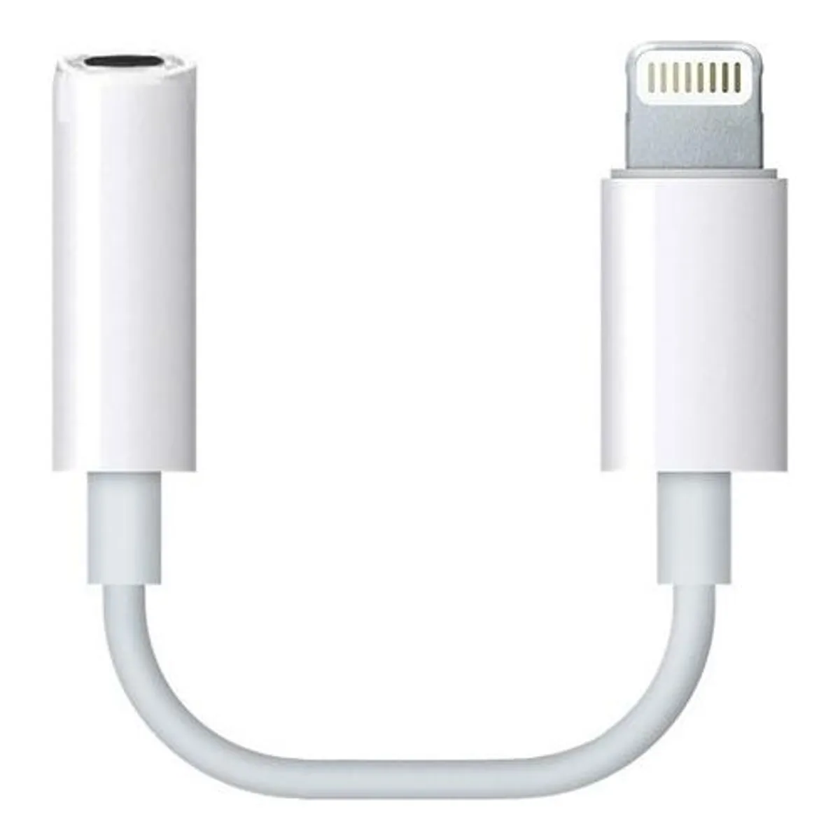 GENERICO - Adaptador de Entrada Lightning a AUX 35mm para iPhone