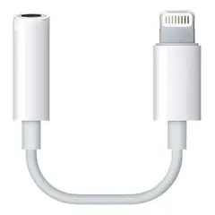 GENERICO - Adaptador de Entrada Lightning a AUX 35mm para iPhone