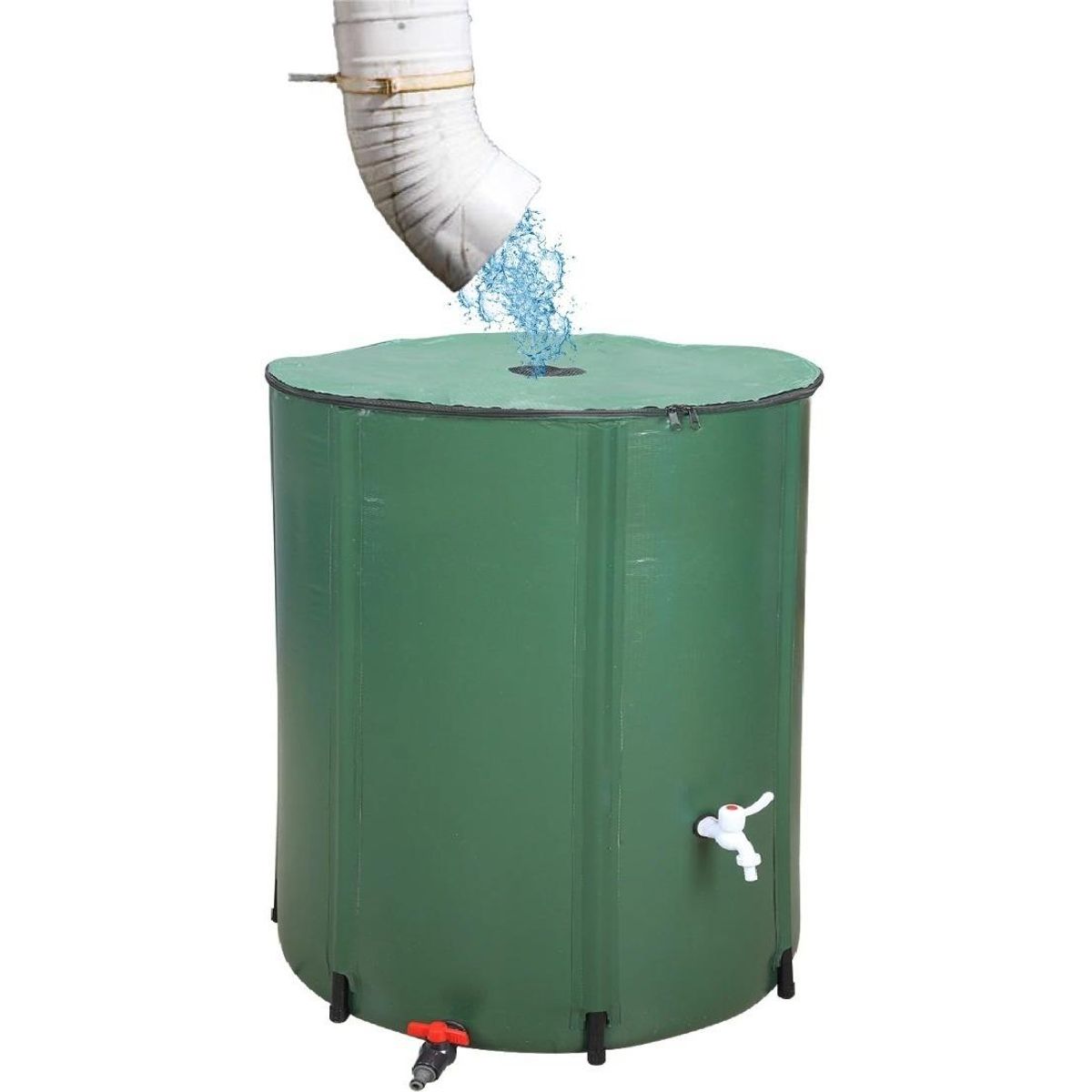 GENERICO - Estanque de Agua Potable 100 Litros de PVC Verde