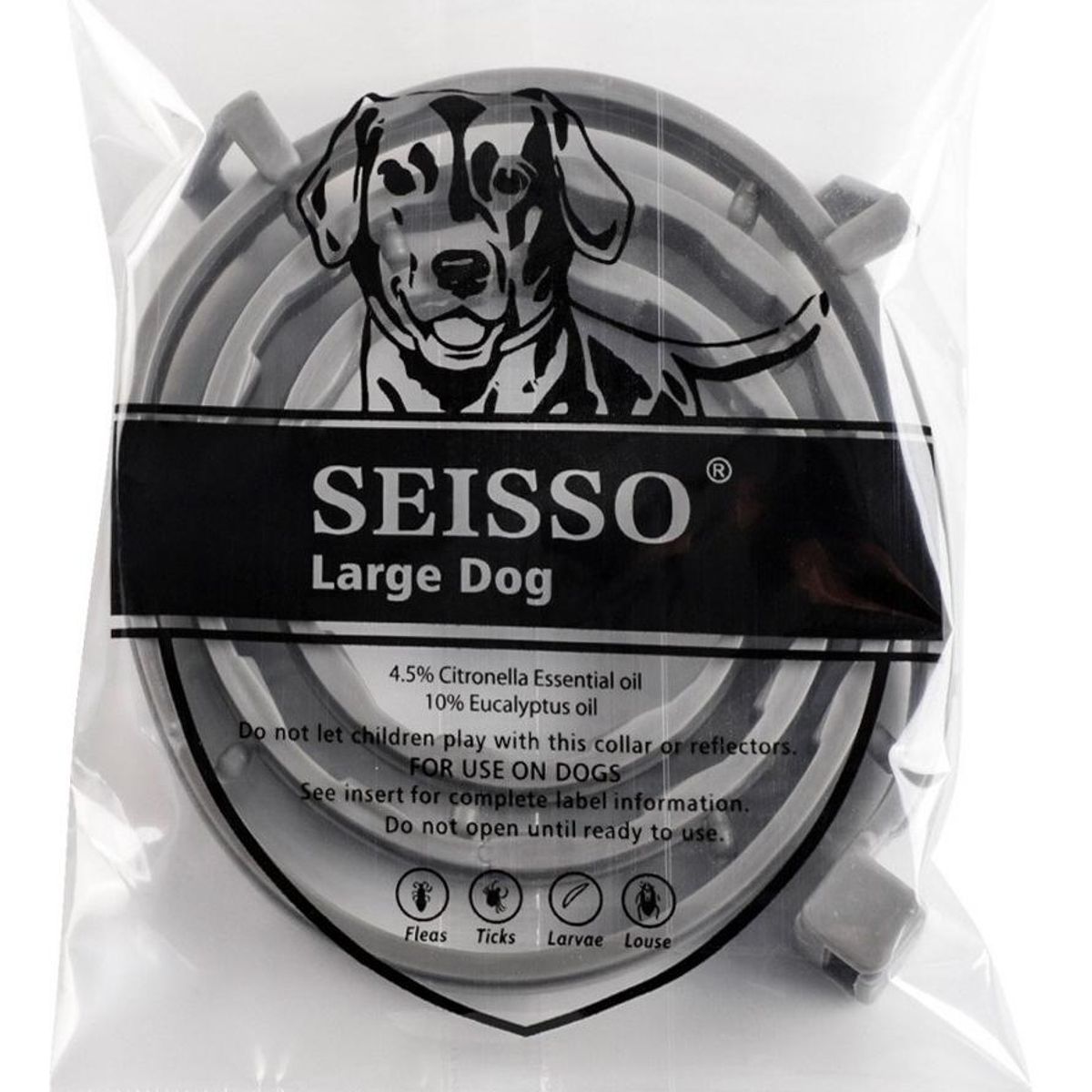 GENERICO - Collar Antipulgas y Garrapatas para Perros y Gatos - 8 Meses