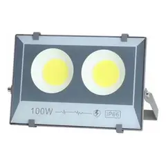 GENERICO - Foco Proyector LED 100W IP66 para Exteriores - Alta Eficiencia