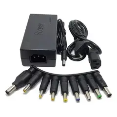 GENERICO - Cargador Universal de Notebook 120W con 9 Conectores