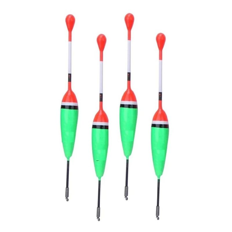 GENERICO - Kit de Pesca con 4 Boyas de 10g para Atraer Peces
