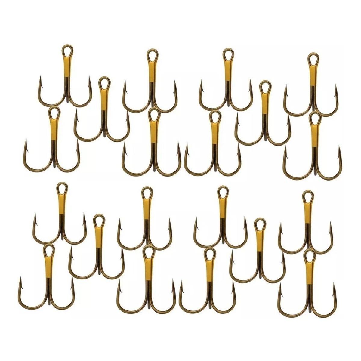 GENERICO - Kit de 26 Anzuelos de Acero Inoxidable para Pesca