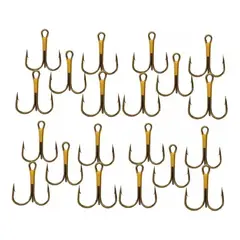 GENERICO - Kit de 26 Anzuelos de Acero Inoxidable para Pesca