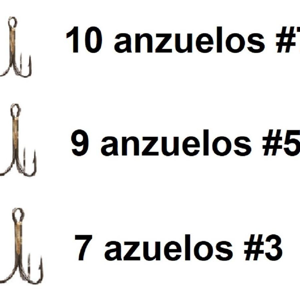 GENERICO - Kit de 26 Anzuelos de Acero Inoxidable para Pesca