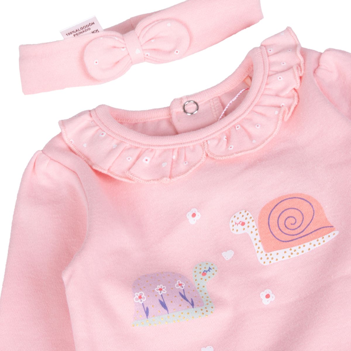 PILLIN - Set Recién Nacido Niña Rosado Pillin (PVB215-25ROS )