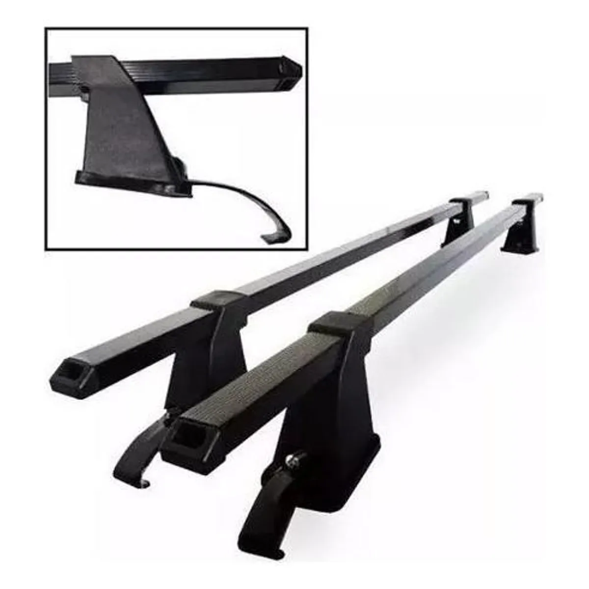 GENERICO - Portaequipajes Regulable para Vehículos de 4 Puertas.