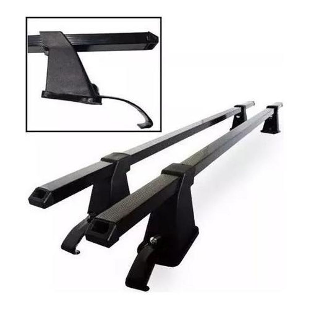 GENERICO - Portaequipajes Regulable para Vehículos de 4 Puertas.