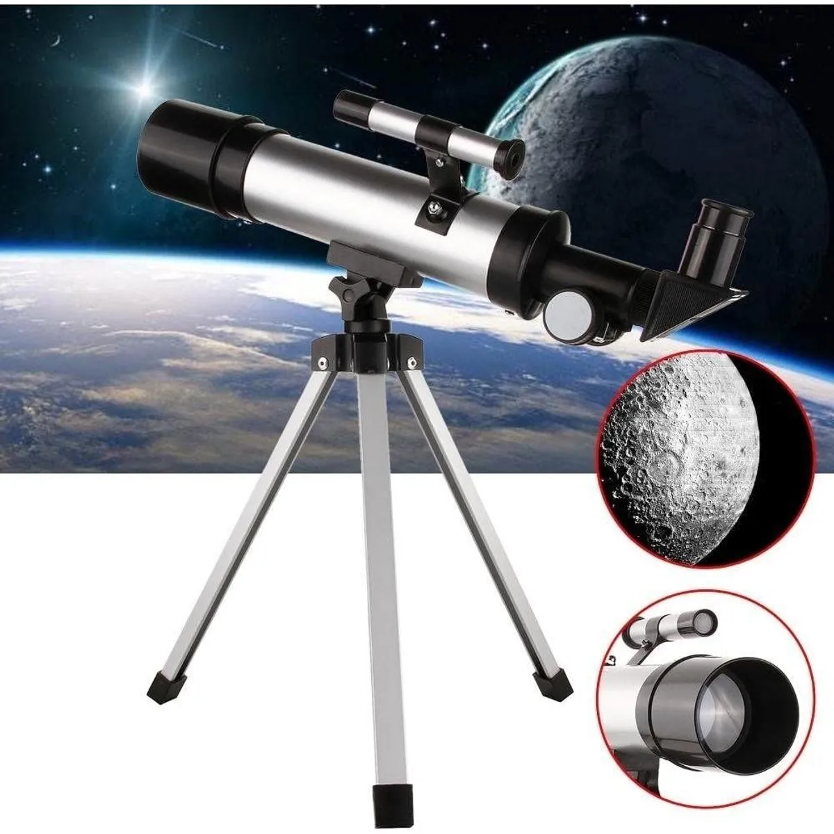 GENERICO - Telescopio Monocular Refractor 90X para Astronomía