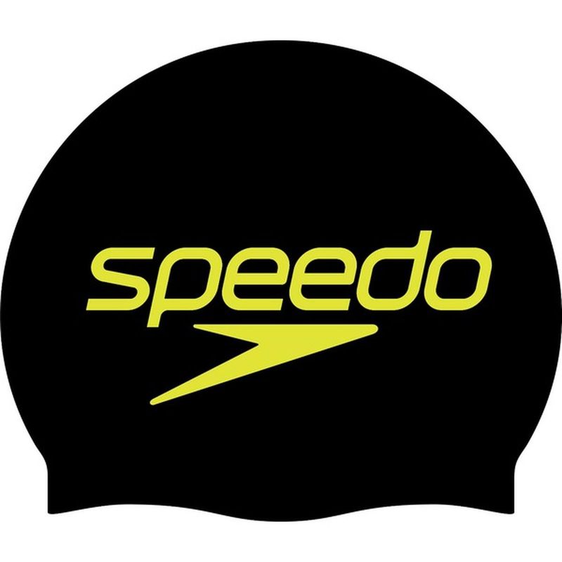 SPEEDO - Gorro Natación Speedo Slogan Printed Negro