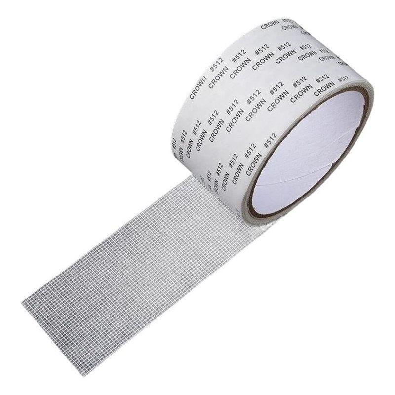 GENERICO - Cinta Adhesiva de Reparación Mosquitero 2m Blanco