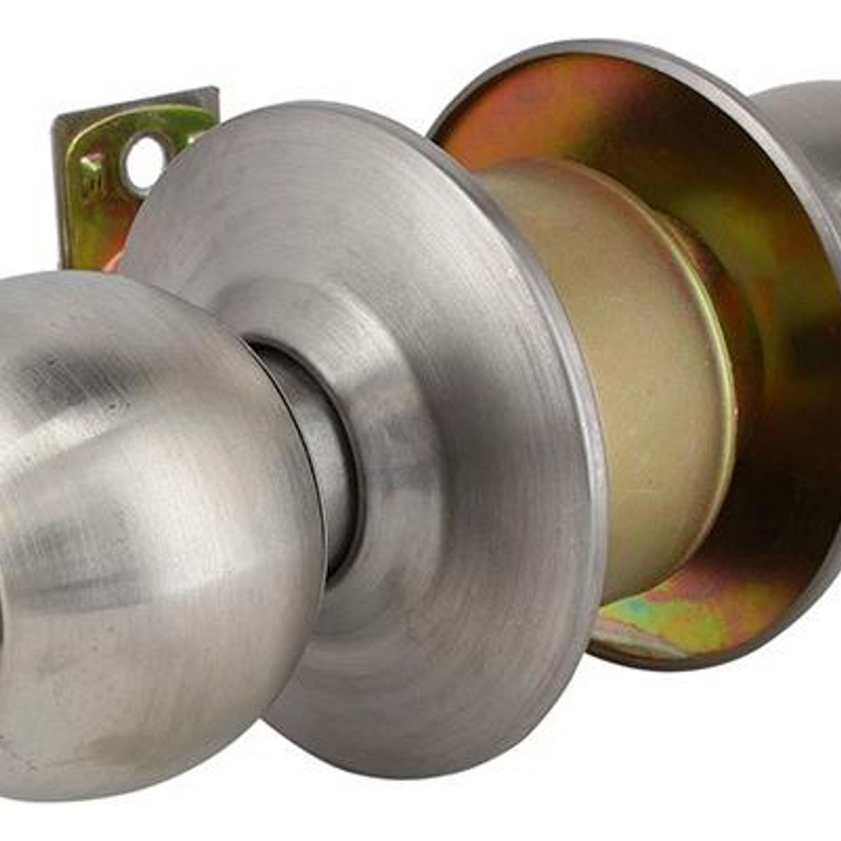 GENERICO - Chapa de Baño sin Llave para Apartamentos con Protección