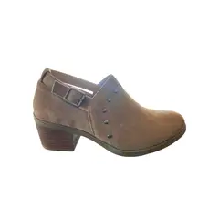 HERIEL - Zapato Khaki Gamuza Taco
