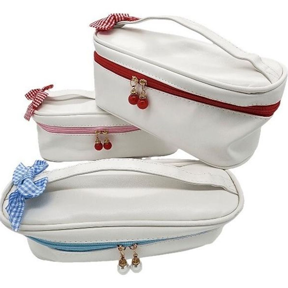 GENERICO - Estuche Organizador Celeste para 90 Lápices y Maquillaje