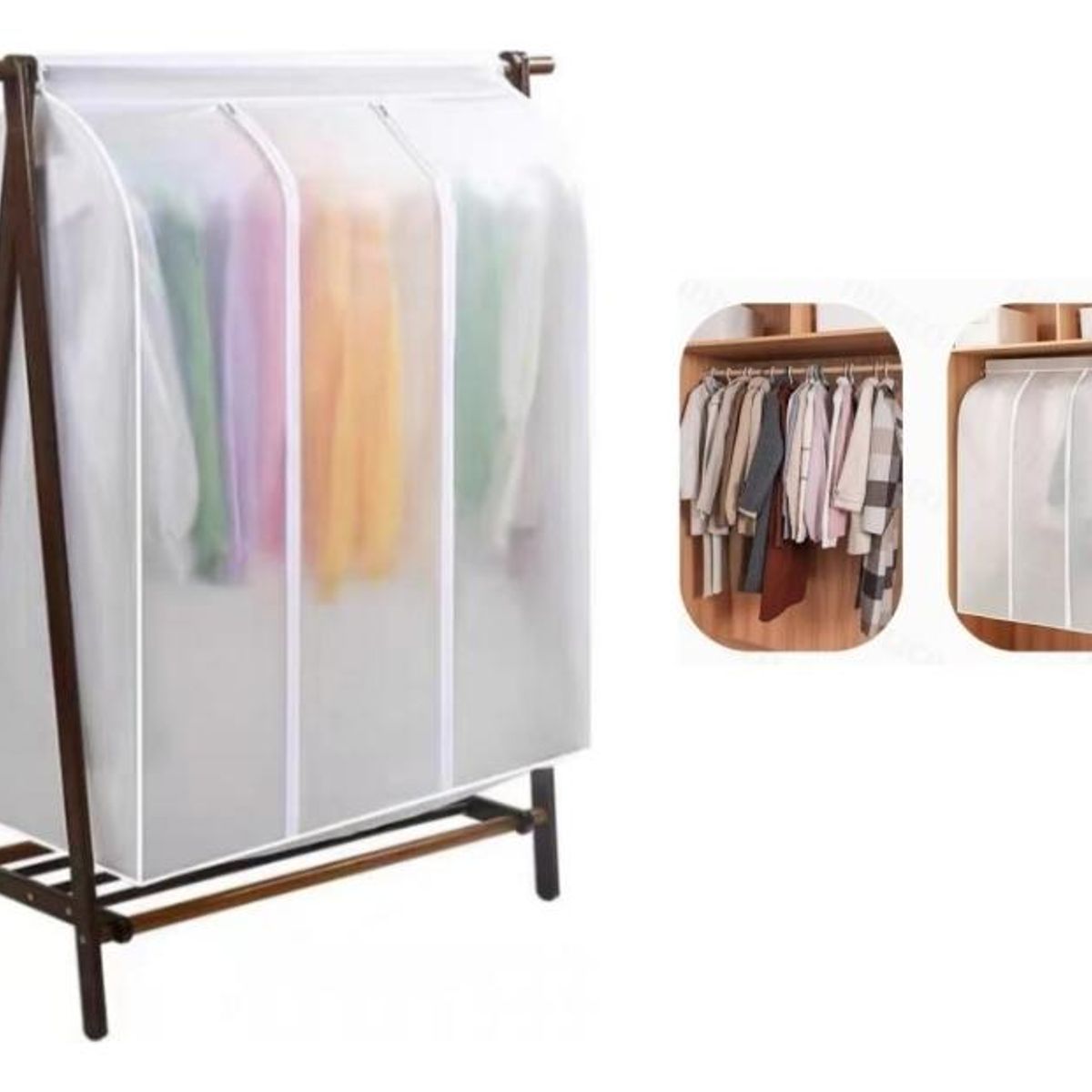 GENERICO - Funda Protectora Colgante para Guardar Ropa 50x100 cm