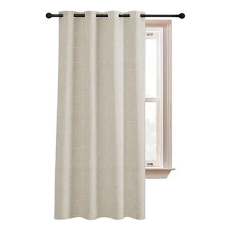 GENERICO - Cortina Blackout Texturizada 220x140 cm con Diseño Italiano