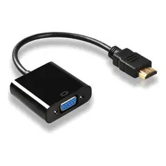 GENERICO - Adaptador HDMI a VGA de Alta Resolución 1080P Compacto