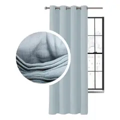 GENERICO - Cortina Semi Blackout 140x220 cm Sarga Poliester
