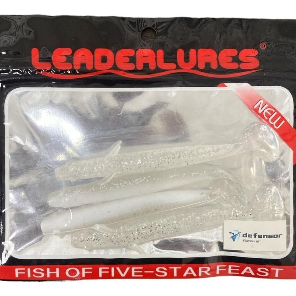GENERICO - Set de 4 Señuelos de Pesca Blando de Silicona 10 cm