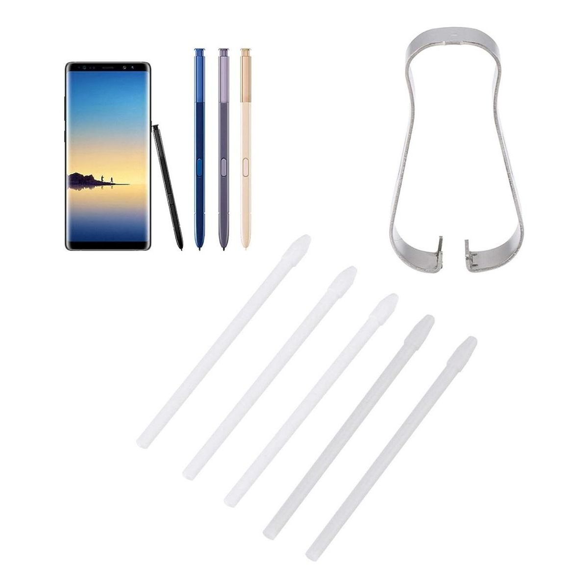 GENERICO - 5 Puntas de Repuesto para S-Pen de Samsung Galaxy Tab y Note