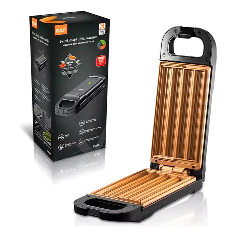 GENERICO - Churrera Eléctricma para Hacer Churros 1500W con 4 Boquillas