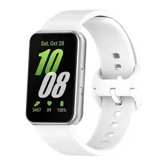 GENERICO - Correa Silicona Para Samsung Fit 3 Blanco