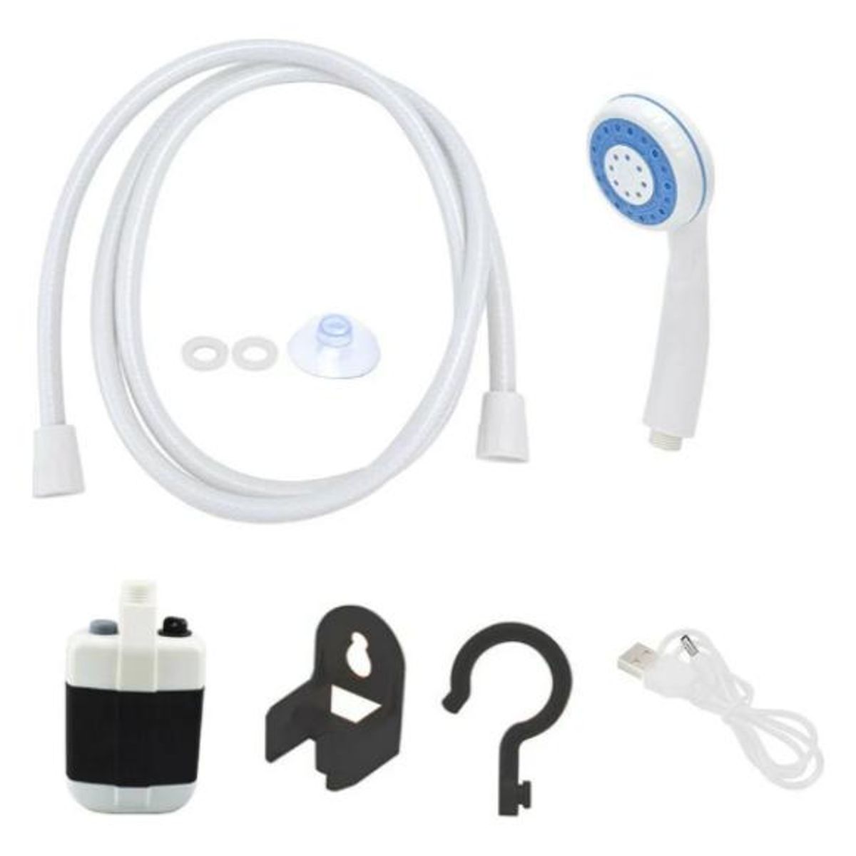 GENERICO - Ducha Portátil Recargable Ideal para Camping y Actividades al Aire Libre