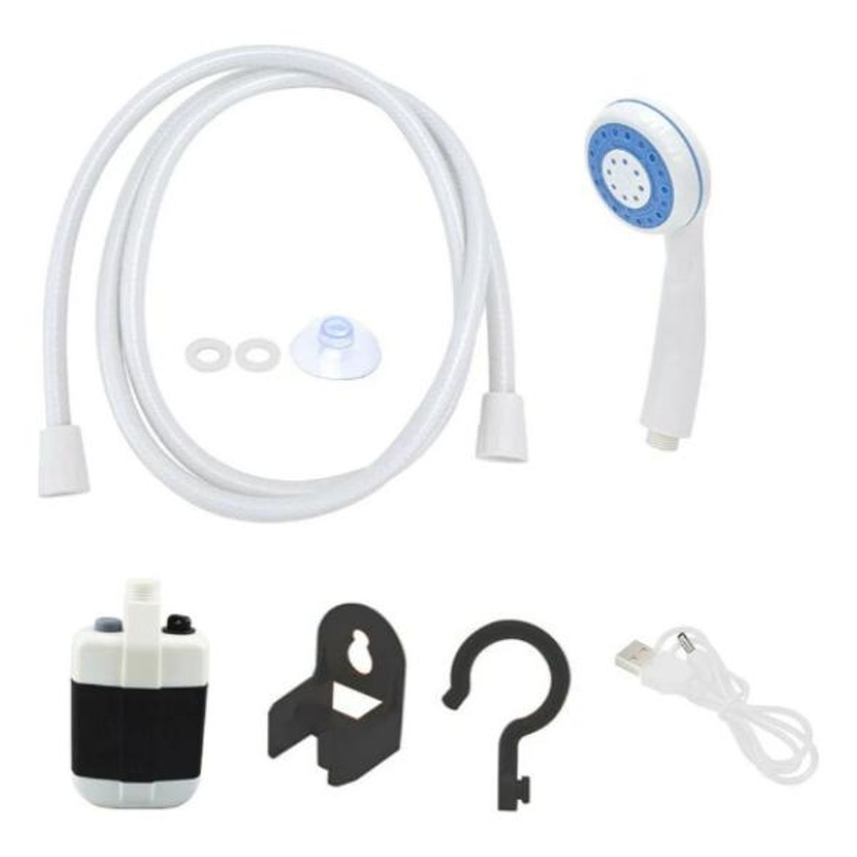 GENERICO - Ducha Portátil Recargable Ideal para Camping y Actividades al Aire Libre