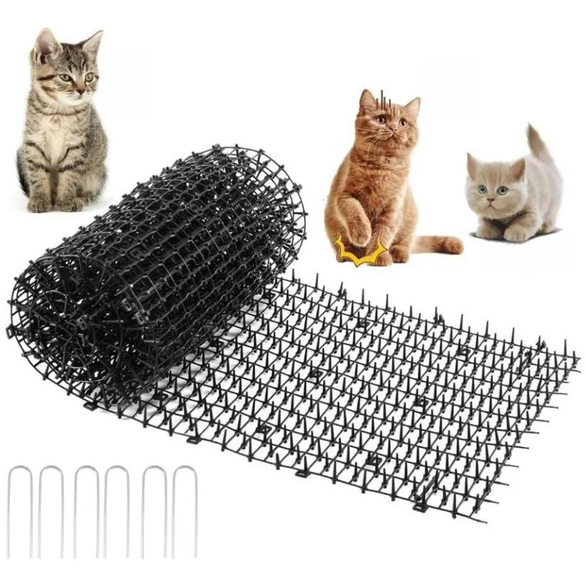 Estera Repelente para Gatos y Perros con Púas de Seguridad, marca GENERICO - Foto Principal