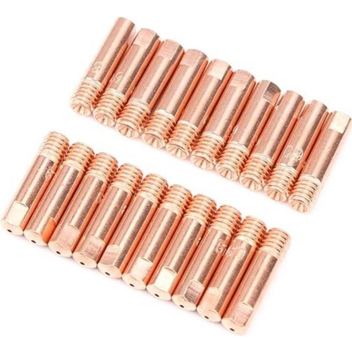 GENERICO - Boquilla de Soldadura 20 Piezas para Antorcha 15 AK MIGMAG