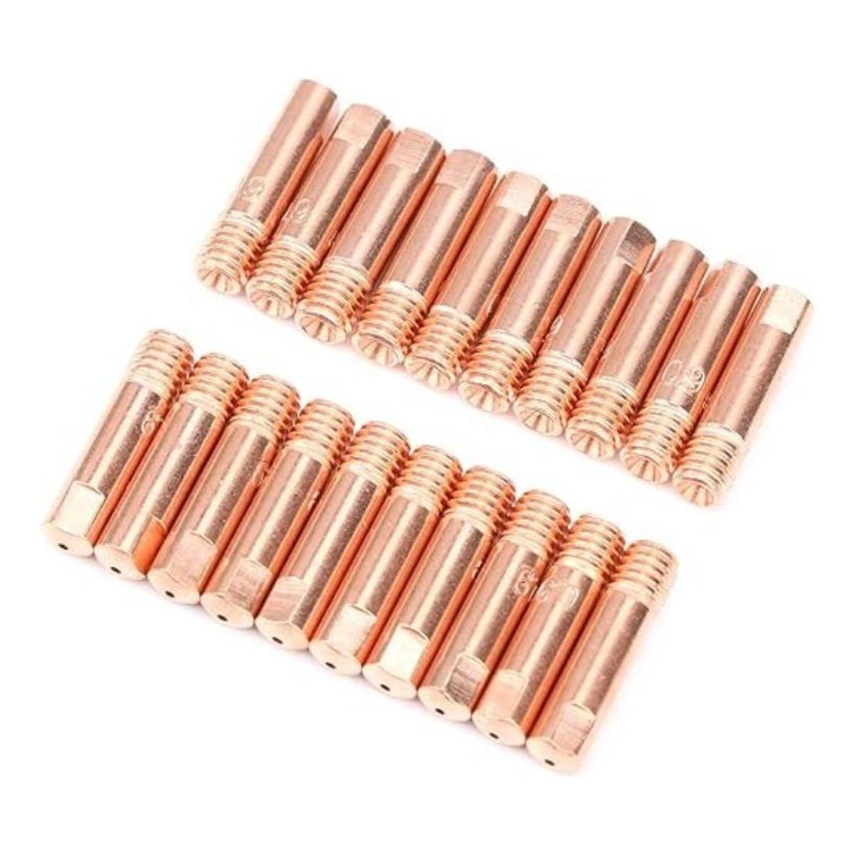 GENERICO - Boquilla de Soldadura 20 Piezas para Antorcha 15 AK MIGMAG