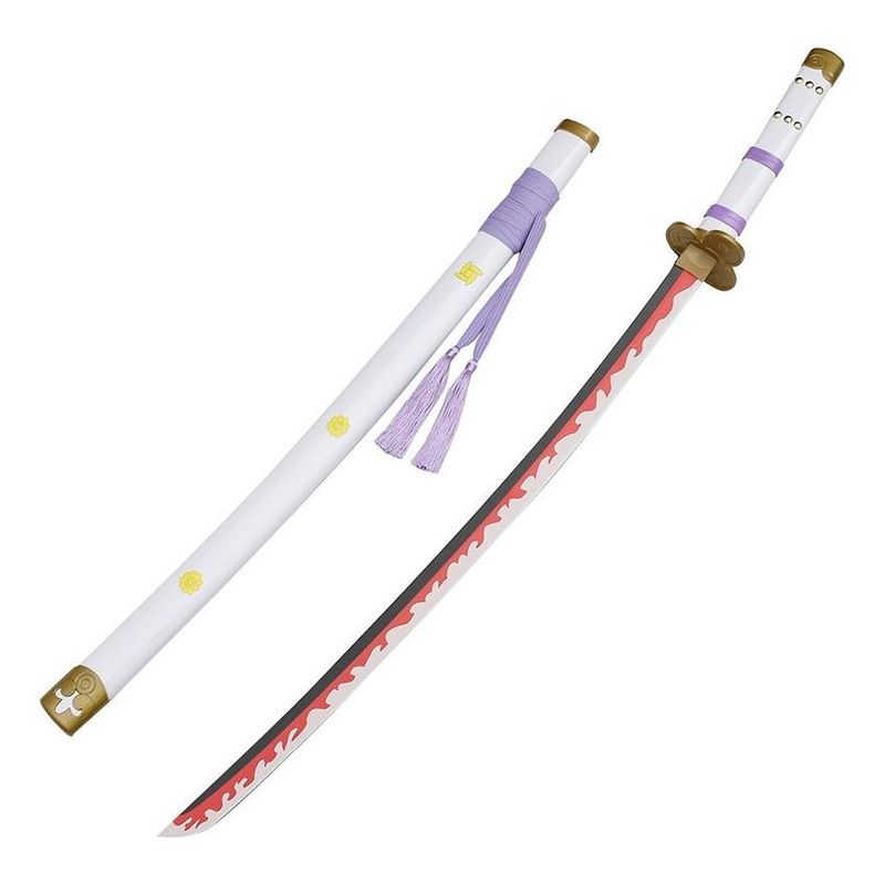 GENERICO - Katana de Madera de Alta Calidad para Cosplay Zoro Law Oden