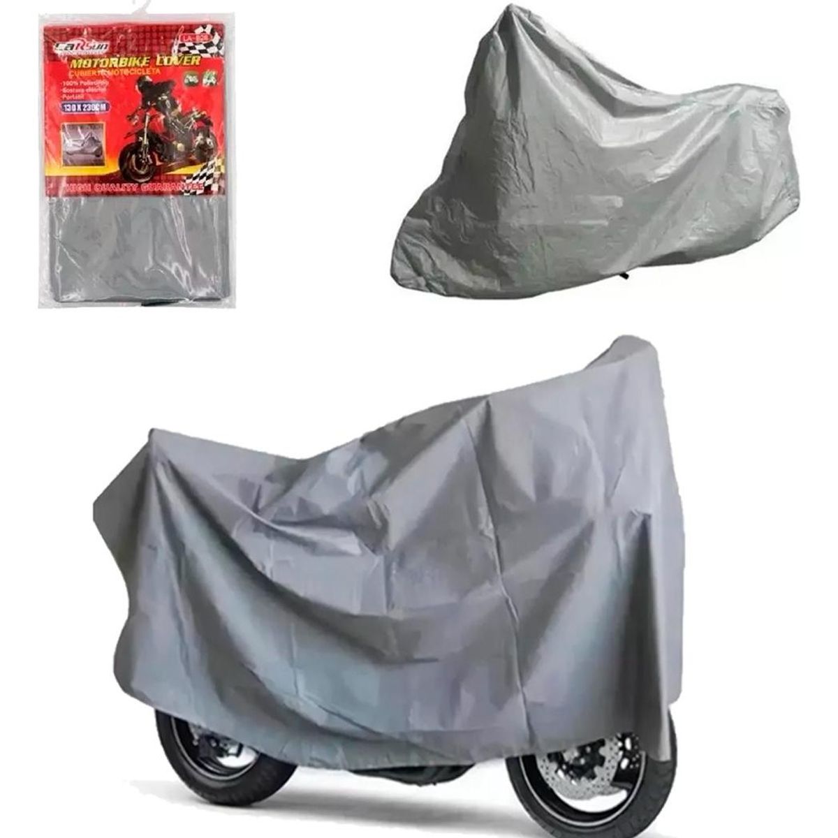 GENERICO - Funda Impermeable para Motocicleta con Protección UV