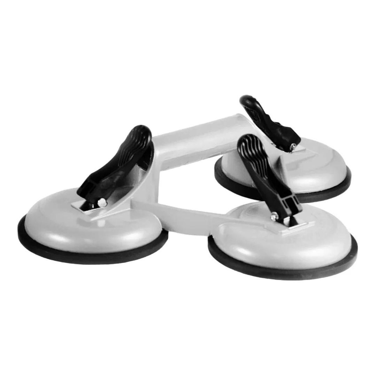 GENERICO - Ventosa Triple Succión de Aluminio para Transportar Vidrio